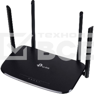 Роутер беспроводной TP-Link Archer VR300 AC1200 10/100BASE-TX/ADSL черный