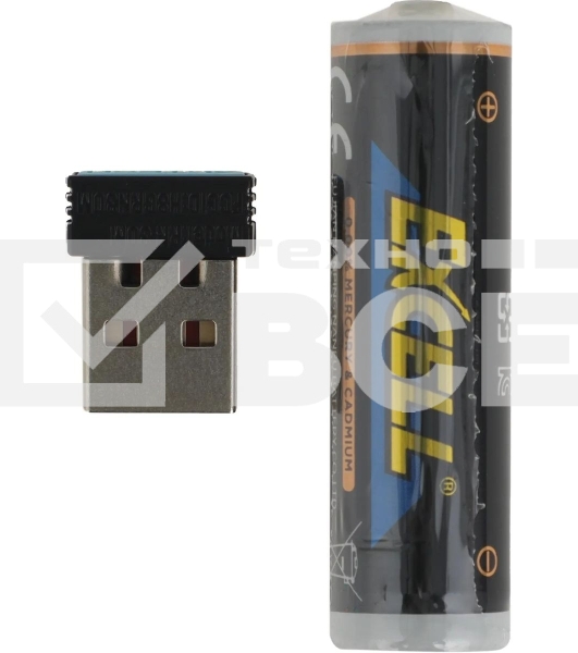 Мышь беспроводная A4Tech V-Track G3-300N черный, 1000 dpi, радиоканал, USB, кнопки - 3