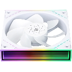 Кулер для корпуса Thermalright TL-M12RW Reverse (124x120x25mm, 4-pin PWM, ARGB, 42.6CFM, 23.2dBA, 1500RPM, White), фото4