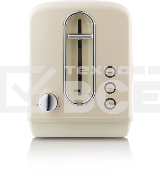 Тостер Gorenje T1100CLI 860Вт бежевый/серебристый