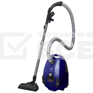 Пылесос Electrolux ESP74DB синий, 650/750 Вт, уборка сухая, пылесборник мешок 3.5 л