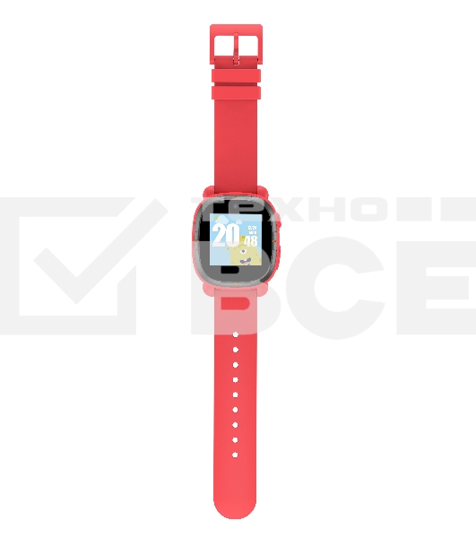 Смарт-часы INOI Kids Watch Lite красный