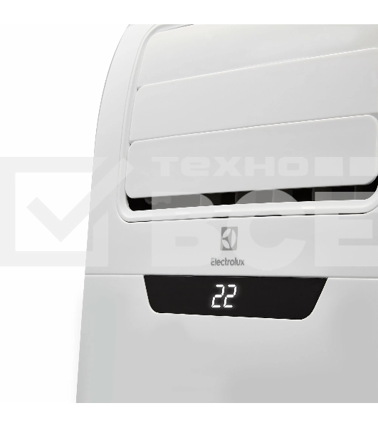 Кондиционер мобильный Electrolux Manhattan EACM-07 FM/N3 7000 BTU, 18 м², 45 дБ, охлаждение, осушение, белый