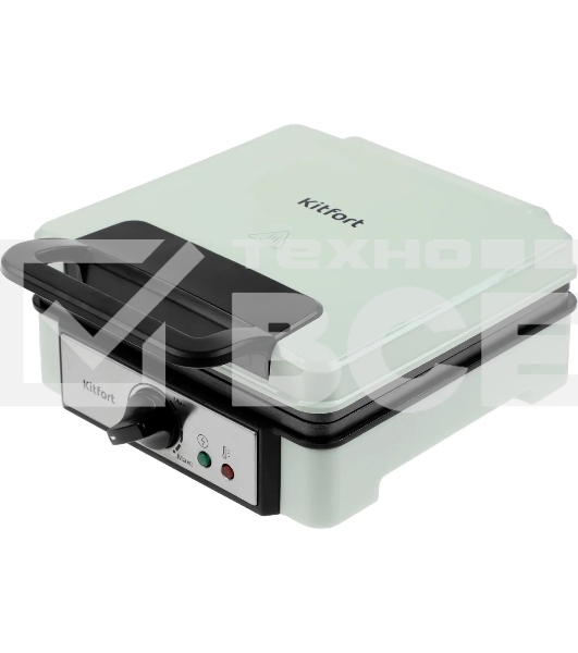 Вафельница Kitfort КТ-1693 1200Вт мятный