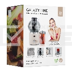 Соковыжималка Galaxy Line GL 0811, дымчатая роза, центробежная, 1500 Вт, 20 000 об/мин, 2 скорости, фото3