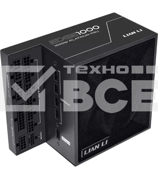 Блок питания Lian-Li ATX 1000W EDGE1000 Gen.5 80+ platinum (20+4pin) APFC 120mm fan 12xSATA Cab Manag RTL