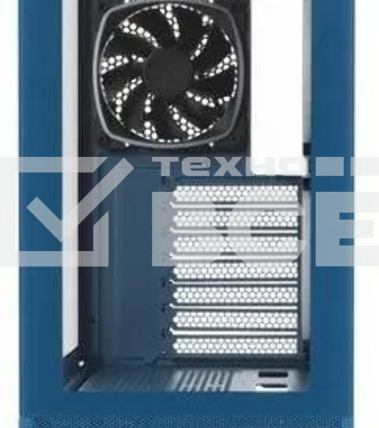 Компьютерный корпус Montech SKY TWO MOROCCO голубой без БП ATX 4x120мм 2xUSB3.0 1xUSB3.1 audio bott PSU