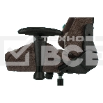 Кресло игровое Бюрократ VIKING KNIGHT LT10 FABRIC коричневый крестовина металл/пластик, фото35