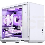 Корпус без блока питания JONSBO U4 Mini, Mini-Tower, TG, no fan, 1xUSB-A 3.0 + 1xUSB-C 3.2, mATX, mITX White, фото22