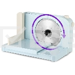 Ломтерезка Kitfort КТ-6268 150Вт (нарезка до 15мм) голубой/белый, фото8