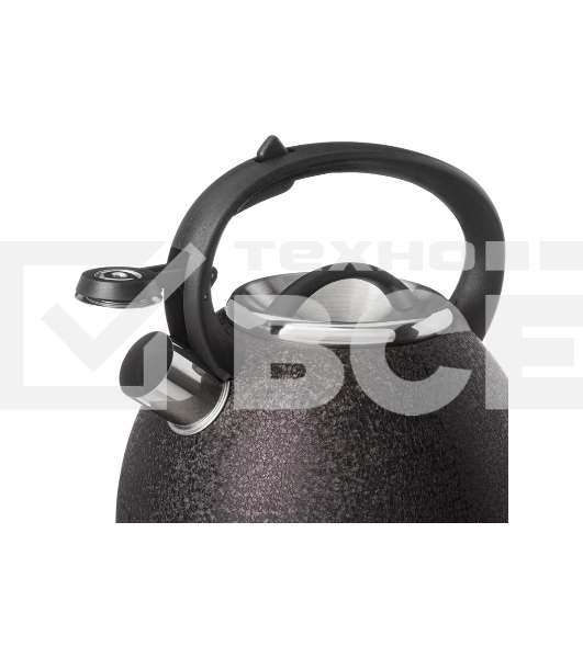 Чайник для плиты AGNESS 907-251 черный индуция 2,5 л