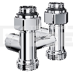 Узел нижнего подключения Royal Thermo Design прямой 1/2