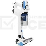 Пылесос вертикальный Coolfort CF-3006 белый/голубой, питание от аккумулятора, 130 вт, уборка сухая, пылесборник 0.5 л, работа от АКБ max 30 мин., фото4