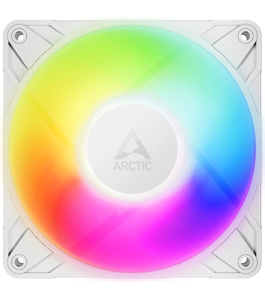 Вентилятор корпусной ARCTIC P12 Pro A-RGb (White) - 3 Pack- retail (ACFAN00326A)