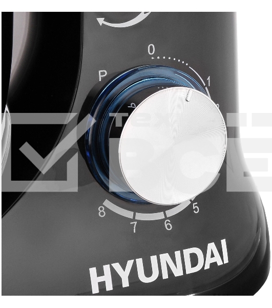 Миксер планетарный Hyundai HYM-S5461 1200 Вт, черный