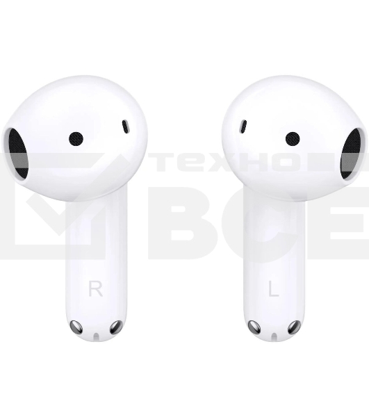 Наушники TWS Honor Choice X7E белый, внутриканальные, Bluetooth, активное шумоподавление, до 8 ч