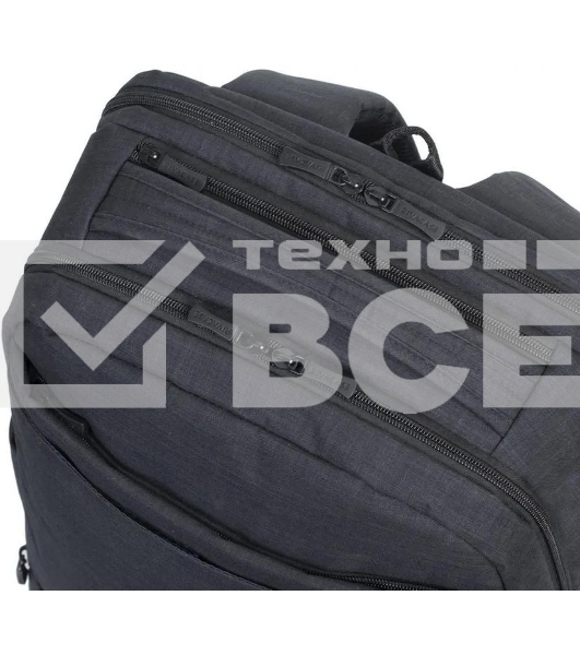 Рюкзак для ноутбука 17.3' Riva 8365 черный полиэстер