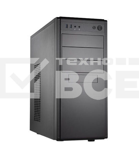 Компьютерный корпус Foxline FL-886-FL500S-U32 ATX case, black, w/PSU 500W 12cm, w/2xUSB3.0, w/ pwr cord, w/o FAN