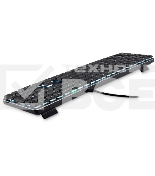 Клавиатура Oklick K953X (1901086) проводная, USB, черный/серый