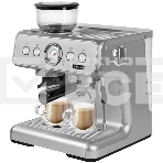 Кофемашина автоматическая Rondell 1105-RE-01 серебристый, исп. кофе - зерновой, 2.8 л, 1550 Вт, 15 Бар., фото 1