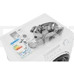Стиральная машина Haier HW80-BP14969B белый, загрузка фронтальная 8 кг, 1400 об/мин, класс: A+++, фото2