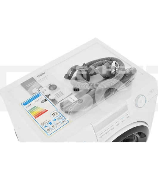 Стиральная машина Haier HW80-BP14969B белый, загрузка фронтальная 8 кг, 1400 об/мин, класс: A+++