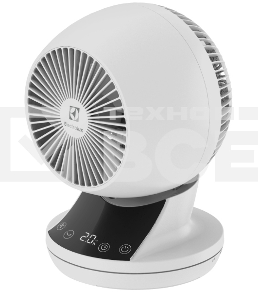 Вентилятор настольный Electrolux ETF-109W 25 Вт, белый