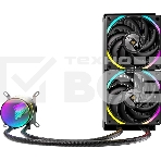 Система водяного охлаждения Formula Oasis L240 ARGB черный 120мм алюминий+медь 2000rpm 27.2db 4-pin 310W, фото2