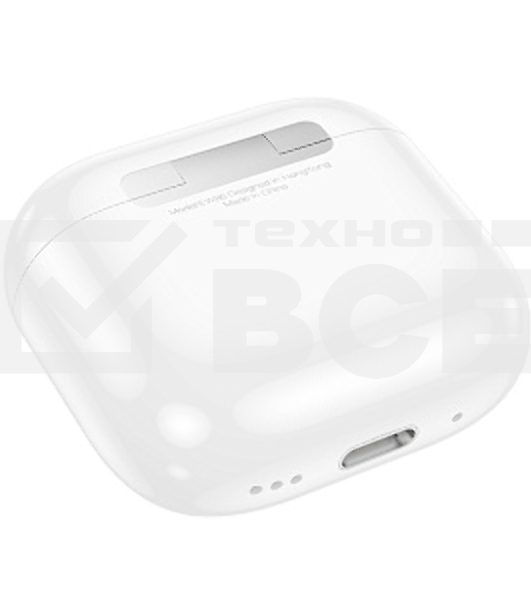 Гарнитура вкладыши Hoco EW85 белый беспроводные bluetooth в ушной раковине (50328)