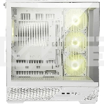 Компьютерный корпус MSI MAG PANO 130R PZ White 2xUSB 3.2 Gen 1, 1xUSB 3.2 Gen2 Type-C, 3x120мм ARGB Reverse Blade Fan, 1x120мм ARGB Fan, 1 to 3 Fan PWM Splitter, Tempered Glass Window, фото8