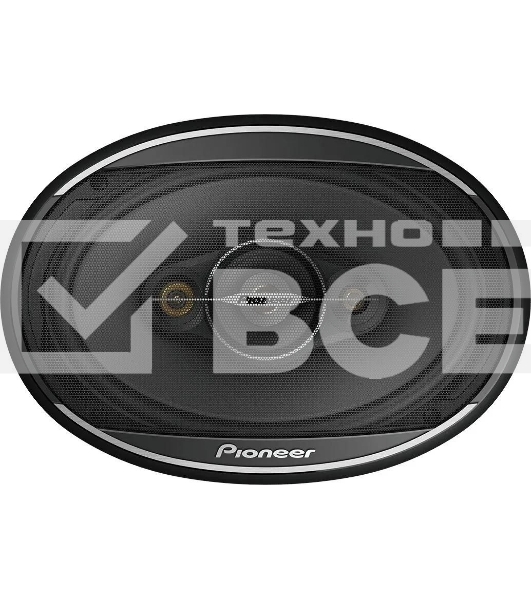 Колонки автомобильные Pioneer TS-A6968S 450Вт 92дБ 4Ом 15x23см (6x9дюйм) (ком.:2кол.) коаксиальные четырехполосные
