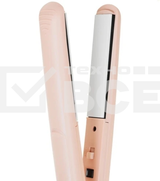 Набор для укладки волос Фен Philips BHP398/00 розовый, 1600 Вт, компактный + выпрямитель