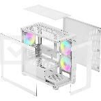 Корпус Ocypus Gamma C52 WH ARGB, Mini-Tower, белый, 3 x 120 мм, фото3