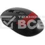 Мышь беспроводная Oklick 310MW черный/красный, 3200 dpi, радиоканал, USB, кнопки - 4, фото5