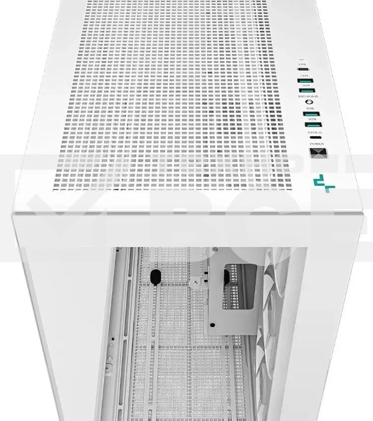 Компьютерный корпус Deepcool CH780 WH белый без БП ATX 2x120mm 1x140mm 2xUSB3.0 audio bott PSU