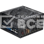 Блок питания Aerocool / Formula ATX 650W AP-650ММ 80 PLUS WHITE (20+4pin) APFC 120mm fan 6xSATA RTL, фото 1