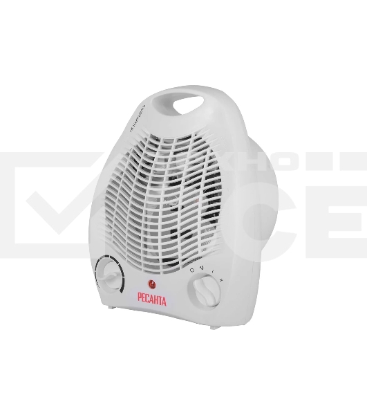 Тепловентилятор Ресанта ТВС-2000, белый, 2000 Вт, 20 м2, термостат 67/2/11