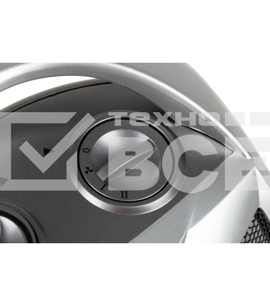 Тепловентилятор Centek CT-6020 серый, 750/1500 Вт, 15 м2, термостат
