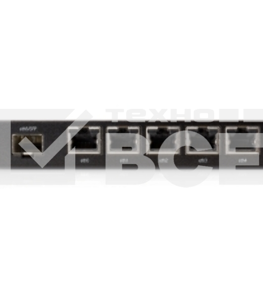 Сетевое оборудование UBIQUITI ER-X-SFP Маршрутизатор 5x Ethernet, 1x SFP, раздача PoE