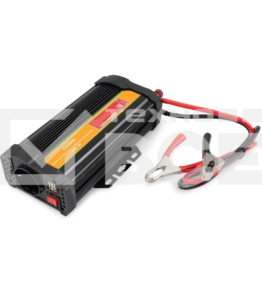 Автоинвертор Digma AI600-12W 600Вт