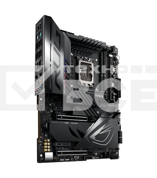 Материнская плата ASUS ROG MAXIMUS Z790 APEX ENCORE, LGA 1700, Intel Z790, 2xDDR5, 4xSATA, 3xM.2, 1xPCIe 5.0 x8, 1xPCIe 5.0 x16, 1x 2.5Gb LAN, 4xUSB-A 3.2 Gen 1, 5xUSB-A 3.2 Gen 2, 5x3.5 мм, 7.1, Standard-ATX