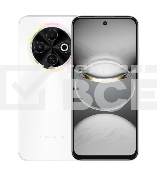 Смартфон Tecno SPARK 30C, 4/128Gb, белый