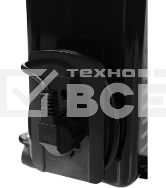 Масляный обогреватель Centek CT-6200 (7 секций) черный, 700/1000/1500Вт, 3 режима, механический термостат