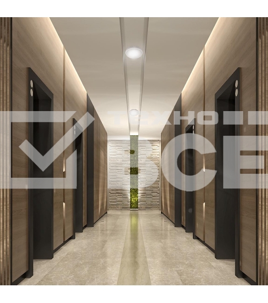 Светильник светодиодный Feron AL3016 ДБП-12w с датчиком 4000К 960Лм IP65 круглый белый