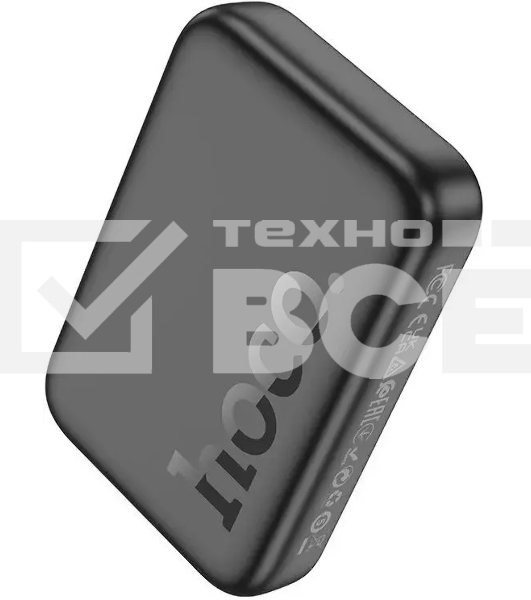 Портативный аккумулятор Hoco J117A Esteem 10000mAh QC/PD 20W 2A USB-C беспров.зар. черный