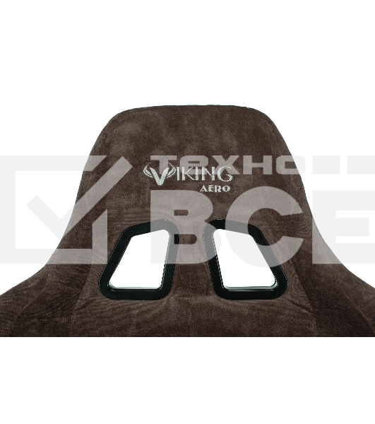 Кресло игровое Бюрократ VIKING KNIGHT LT10 FABRIC коричневый крестовина металл/пластик