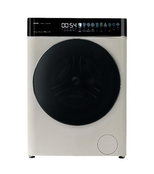 Стиральная машина с сушкой Centek CT-1968 бежевый, загрузка фронтальная 8 кг, 1200 об/мин, Класс А+++