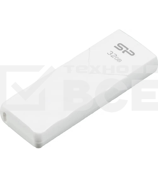 Флешка USB Silicon Power R/W 32Gb Ultima U03 SP032Gb,UF2U03V1W USB 2.0 белый
