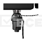 Измельчитель пищевых отходов Kuppersberg WS 550 B, High-Tech, мощность 550 Вт, 3400-3800 об/мин, защита от перегрева, авто выключение, DC мотор, шумоизоляция, уровень шума 70 дБ, черный, фото3