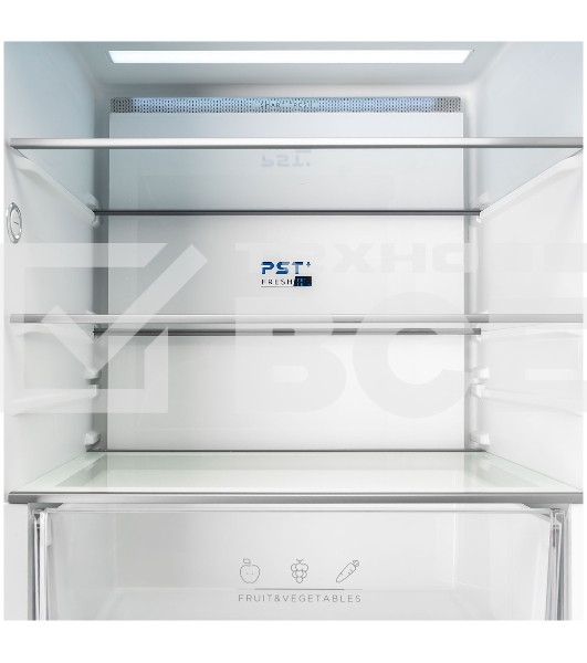 Холодильник DeLonghi DMFS 19PINF BB MATTEO белый трехкамерный 279/166л морозилка снизу, No Frost